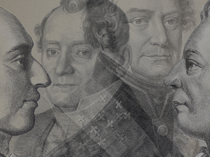 Kexel, Westerstrand, Hjortsberg och Bellman. Fyra bricolister som satt sin prägel på Par Bricoles historia.